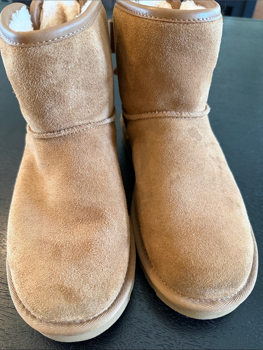 Ugg Boots with Leather Bows - Picture 5 of 7